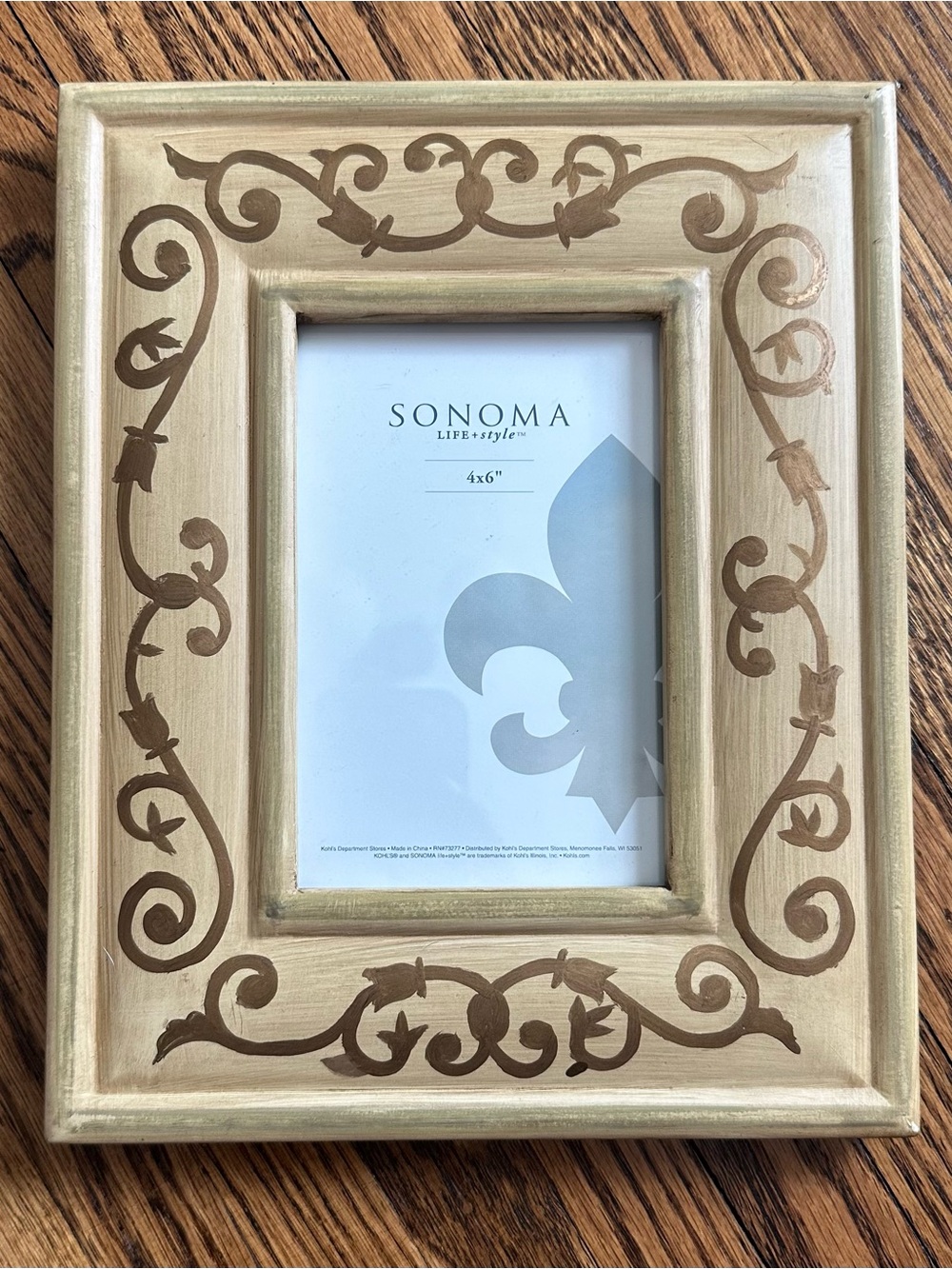 SONOMA Gold and Brown Decorative Picture Frame